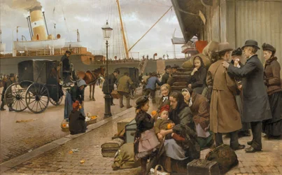 Emigranten op Larsens Plads